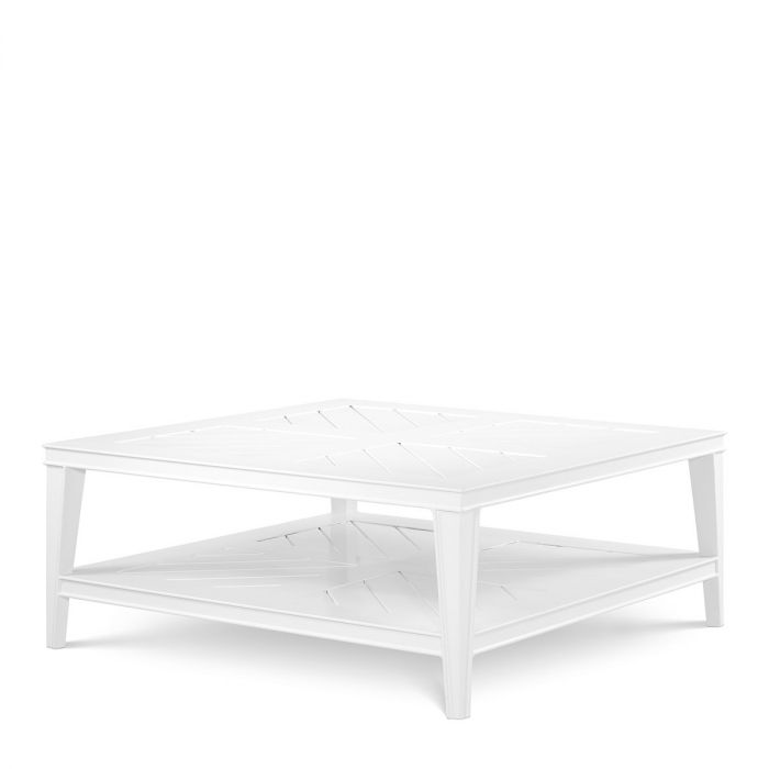 Outdoor Coffee Table Bell Rive square white