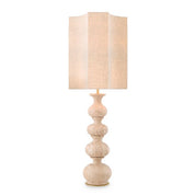 Table Lamp Mabel travertine incl shade