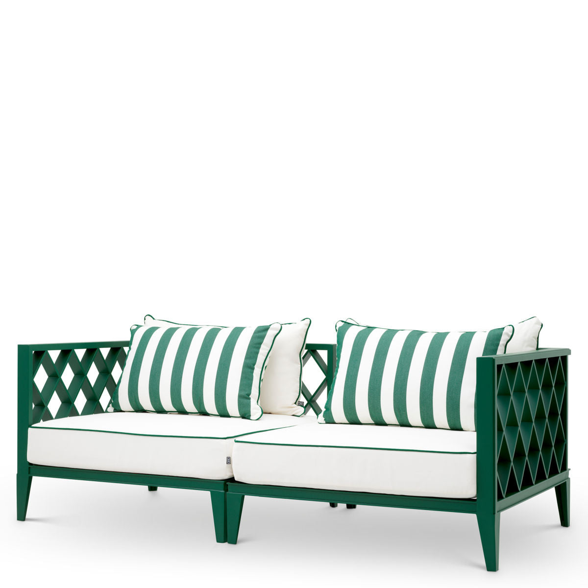 Outdoor Sofa Ocean Club S green blaise off-white florent green