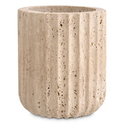 Vase Nava travertine