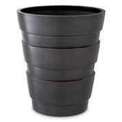 Planter Apex antique bronze finish