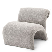 Chair Vignola bouclé grey
