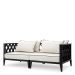 Outdoor Sofa Ocean Club S black sunbrella canvas