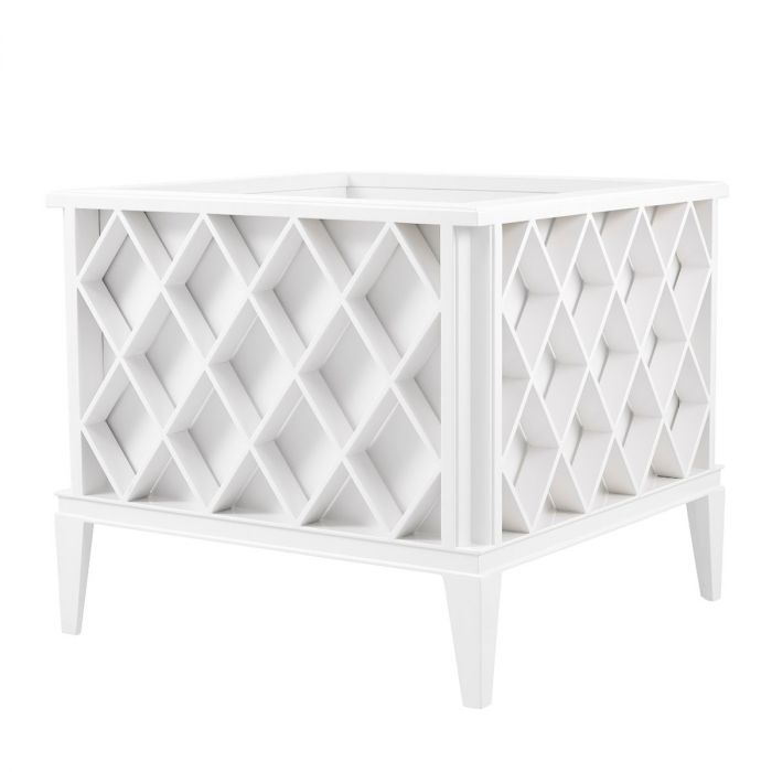 Outdoor Planter Ocean Club white