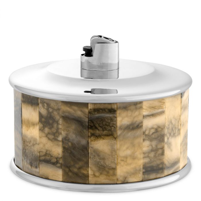 Lighter holder Bonham nickel finish