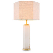 Table Lamp Newman alabaster incl shade