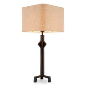 Table Lamp Conti bronze finish incl shade