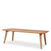 Outdoor Dining Table Glover natural teak