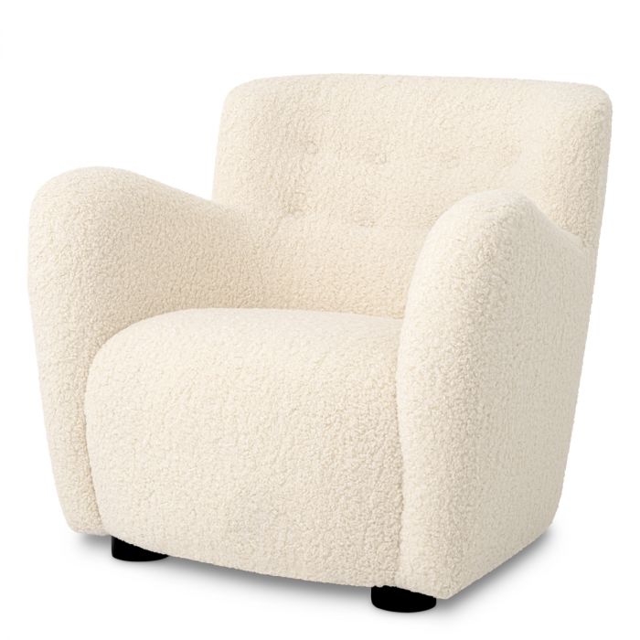 Chair Bixby faux shearling