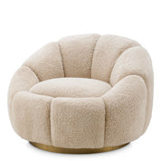 Swivel Chair Inger brisbane cream