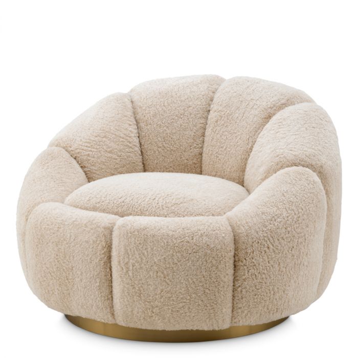 Swivel Chair Inger brisbane cream