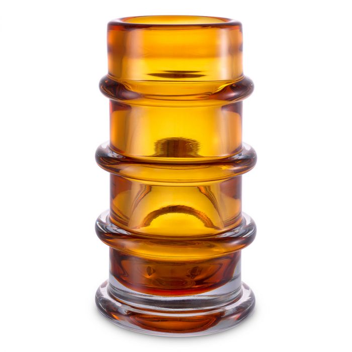 Vase Bloom amber