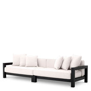 Outdoor Sofa Cap-Antibes black sunbrella canvas