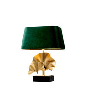 Table Lamp Olivier S polished brass incl shade