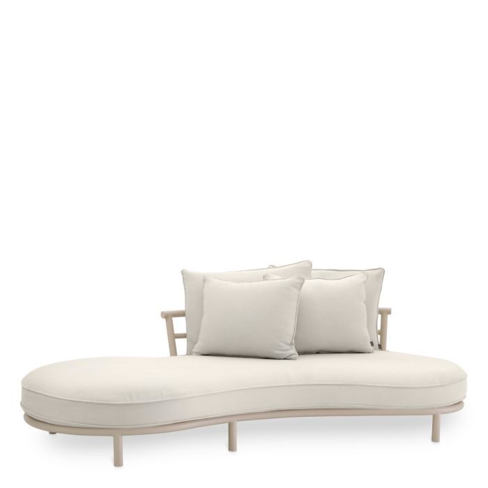 Outdoor Sofa Laguno right sand lewis off-white/grey