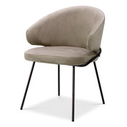 Dining Chair Kinley savona greige velvet