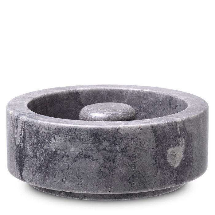 Ashtray Poulsen grey marble