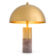 Table Lamp Flair L brass finish incl shade