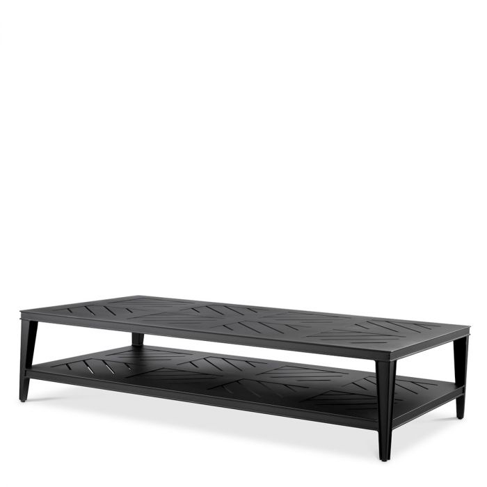 Outdoor Coffee Table Bell Rive rectangular black