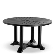 Outdoor Dining Table Bell Rive round S black