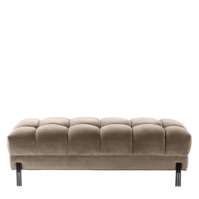 Bench Sienna savona greige velvet