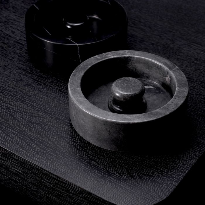 Ashtray Poulsen grey marble