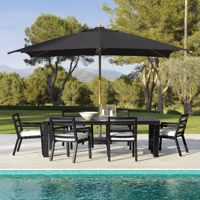 Outdoor Dining Table Vistamar black