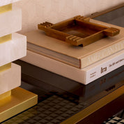 Ashtray Mack vintage brass finish