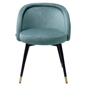 Dining Chair Chloé savona blue velvet set of 2