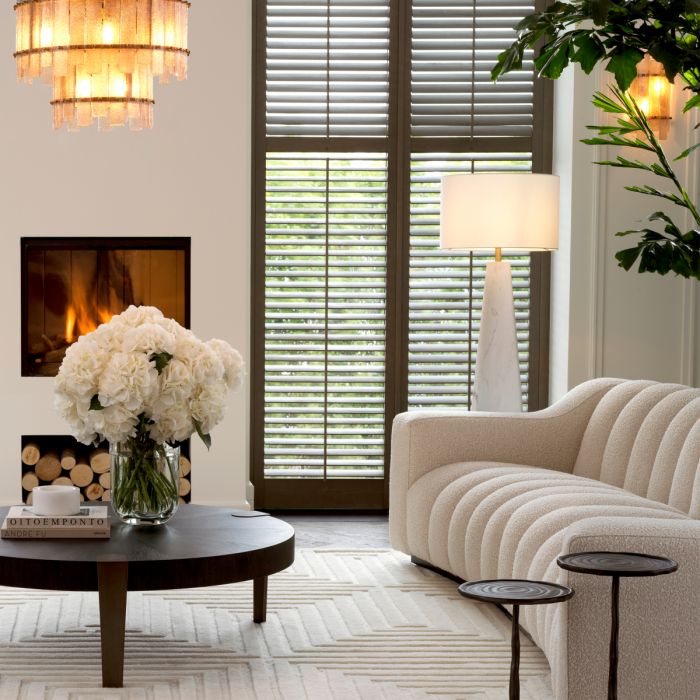 Sofa Kelly L bouclé cream