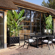 Outdoor Planter Ocean Club black