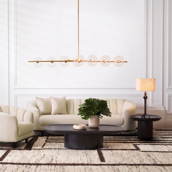 Table Lamp Conti bronze finish incl shade