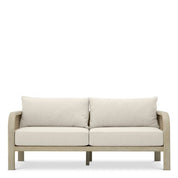 Outdoor Sofa Julian S aged teak viola sand