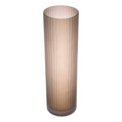 Vase Haight L frosted brown