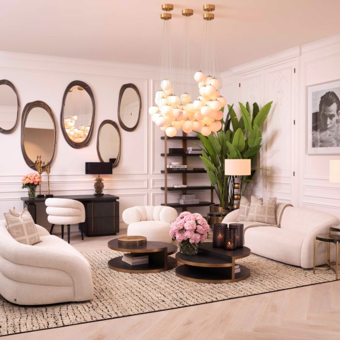 Swivel Chair Phedra lyssa off-white