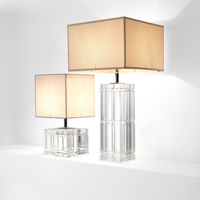 Table Lamp Universal Crystal
