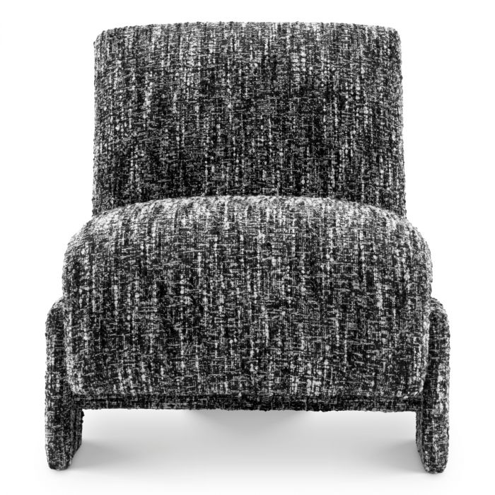 Chair Rockdale bouclé sonata black
