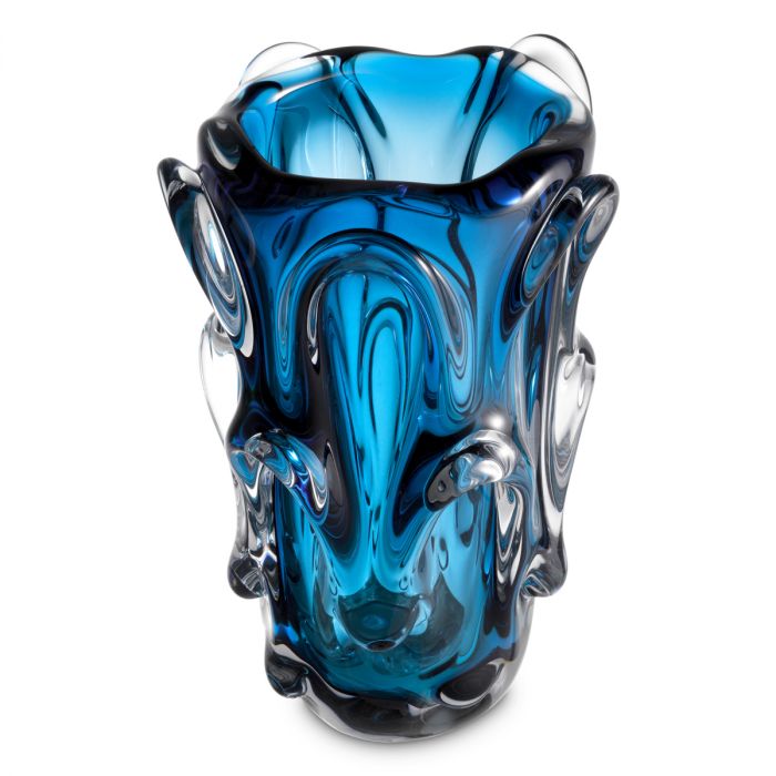 Vase Aila L blue