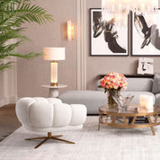 Swivel Chair Sunset lyssa off-white