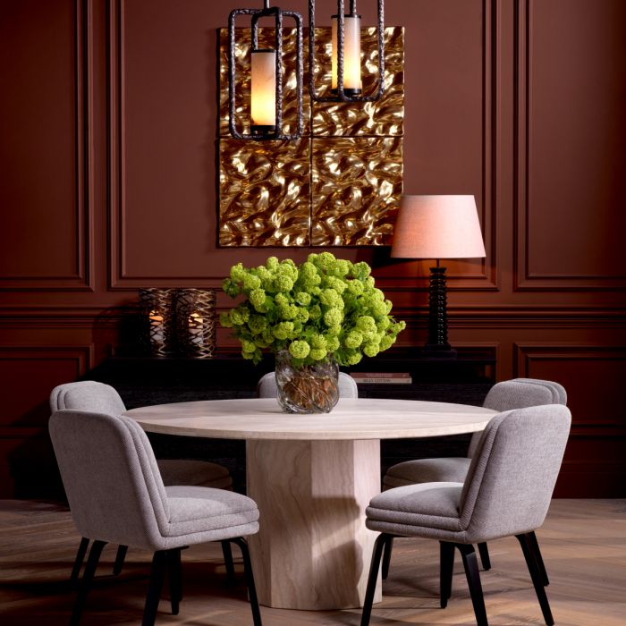 Silla de comedor Lucia Fisher gris