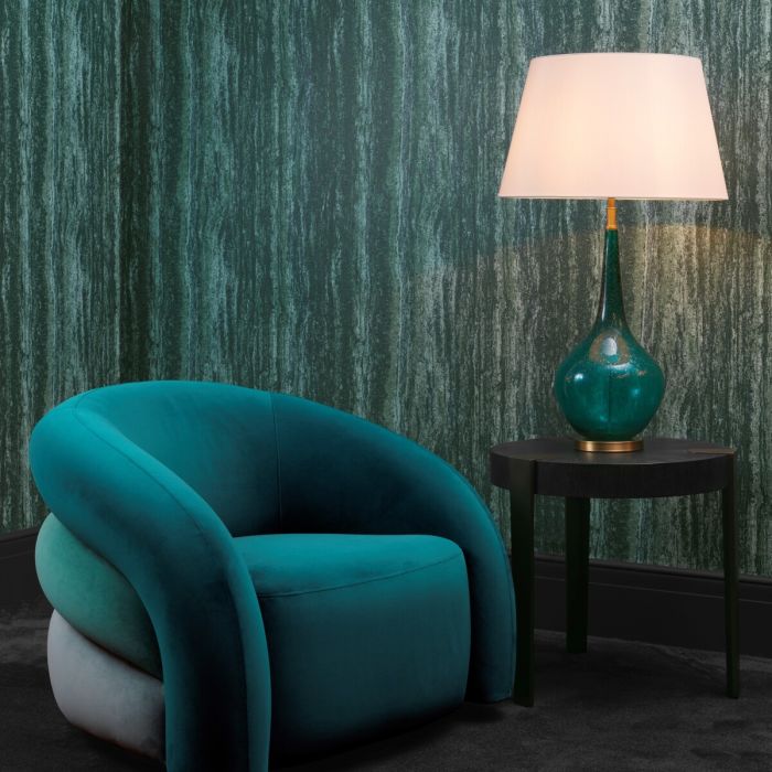 Swivel Chair Novelle savona sea green velvet