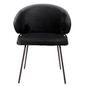 Dining Chair Kinley roche black velvet