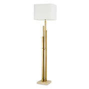 Floor Lamp Destino vintage brass finish incl shade