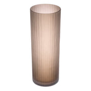 Vase Haight M frosted brown