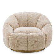 Swivel Chair Inger brisbane cream
