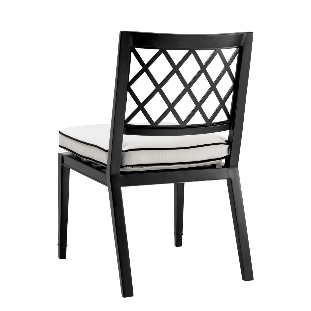 Outdoor Dining Chair Paladium black sunbrella canvas