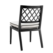 Outdoor Dining Chair Paladium black sunbrella canvas