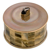 Lighter holder Bonham vintage brass finish