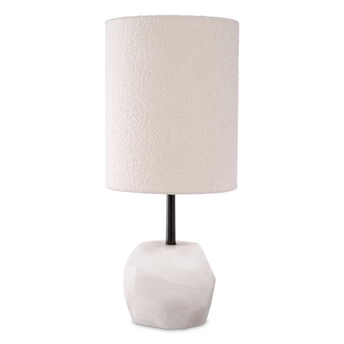 Table Lamp Cahaba alabaster incl shade