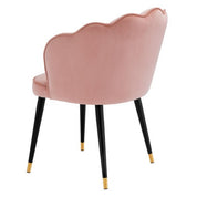 Dining Chair Bristol savona nude velvet